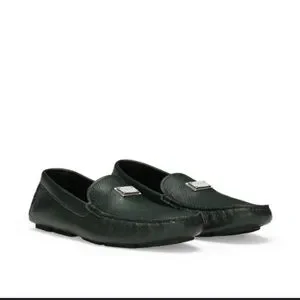 Dolce & Gabbana | Shoes | Dolce Gabbana Black Leather Slipon 